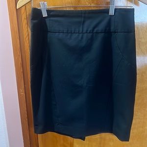The Limited Black Pleated Skirt